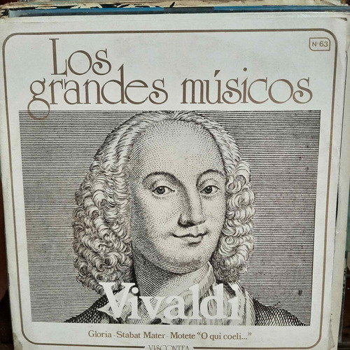 Vinilo Los Grandes Musicos Vivaldi Viscontea Nº 63 Cl2