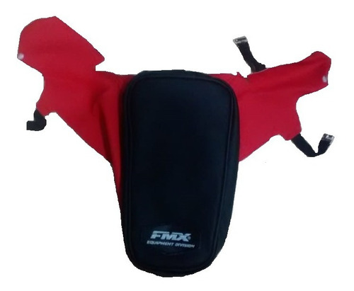 Bolso Colin Trasero Fmx Xr Tornado 250 Ngr C/rojo Fas Motos