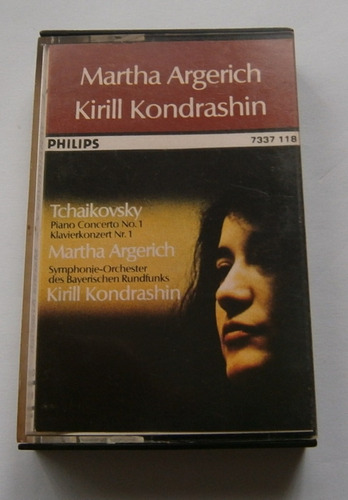 Tchaikovsky - Martha Argerich - Piano (cassette Ed. Uruguay)