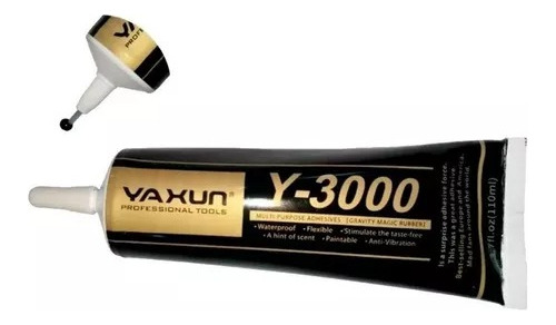 Pegamento Para Celulares Yaxun Y3000 110ml Color Negro