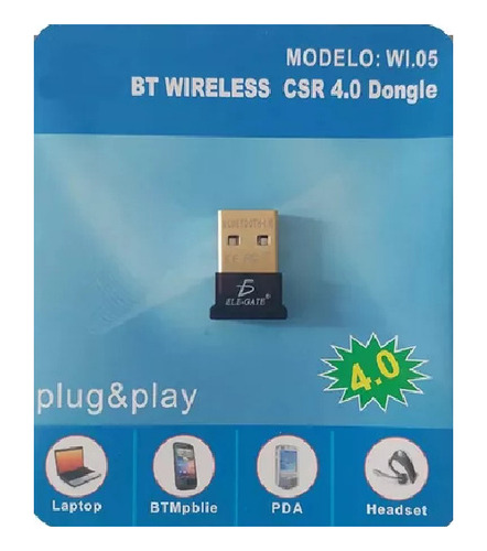 Adaptador Bluetooth 4.0 Usb 3.0 Dato Dongle Win10 Mac /e A