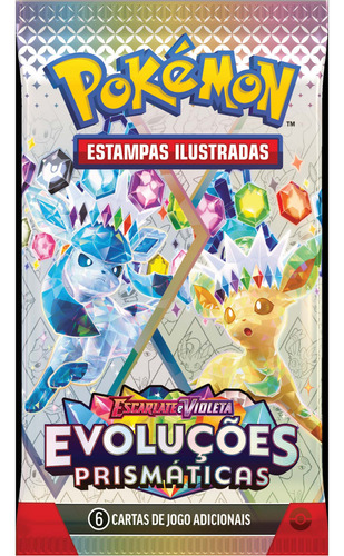 Triple Pack Leafeon - Evoluções Prismáticas - Pokémon Tcg Idioma Português