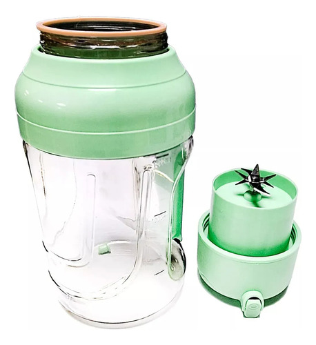 Licuadora Portátil 1500ml Para Batidos Jugos Recargable Usb