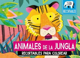 Animales De La Jungla   Recortables Para Clorear