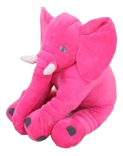 Elefante De Apego Peluche Almohada Para Bebes Y Niños Rosado