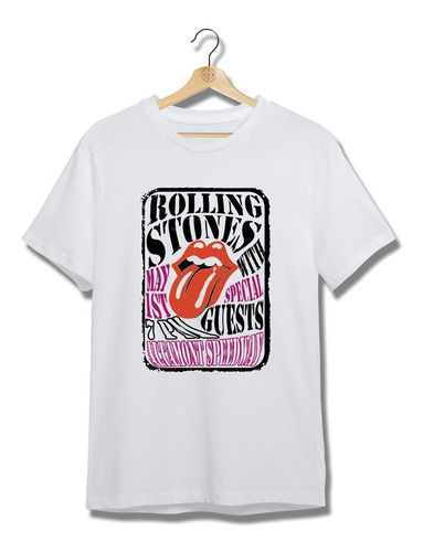 Remera Rock Rolling Stones Lengua Algodón Calidad