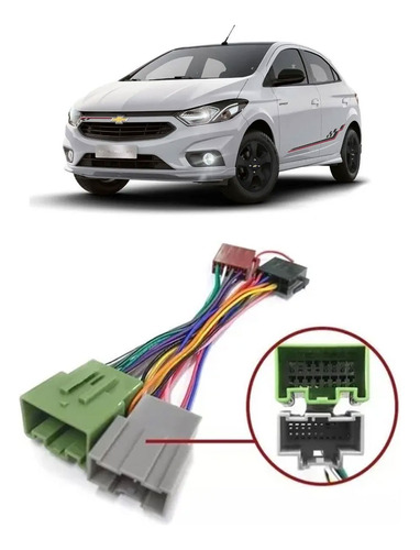 Chicote De Ligação Conector Gm Onix Cobalt Prisma 2018 2019