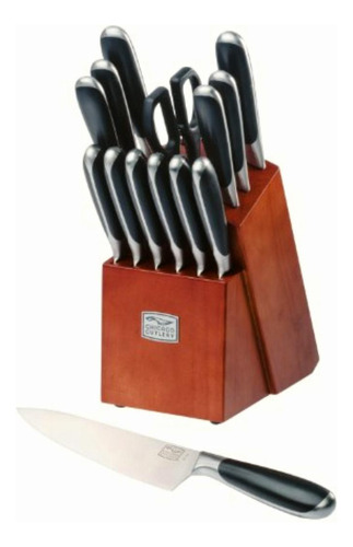 Chicago Cutlery - Belden Set De 15 Cuchillos Large Silver