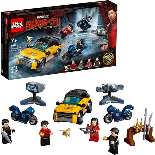 Lego Marvel Shang-chi Escape From The Ten Rings 76176