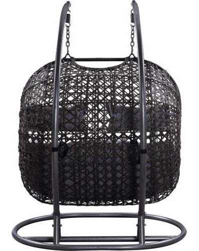 Imagen 2 de 3 de Silla Colgante Doble Mecedora, Silla Moderna Para Exterior