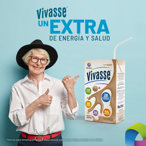 Nucitec Vivasse - Dieta Polimérica 237 Ml 27 Pz