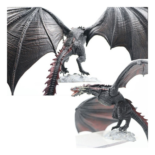 Mcfarlane Drogon Fire Dragon Muerte Negra Destruye 1