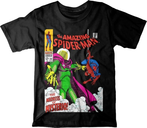 Spider-man Playera Marvel Madness Of Mysterio