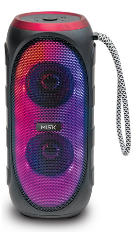 Misik - Bocina Bluetooth Subwoofer - Sd, Radio, Aux - Tws Color Negro