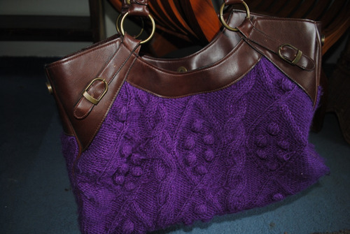 Bolso Lana Ecocuero