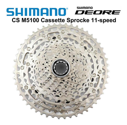 Imagen 1 de 2 de Piñón Bicicleta Mtb Shimano Deore5100 11-42 11v Carbonobikes