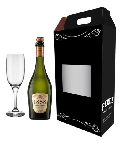 Sidra 1888 Saenz Briones + 1 Copa Champagne - Perez Tienda