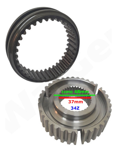 Engranaje Sincronizado Chevrolet Blazer Clark 1305 3ª Y 4ª