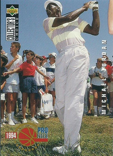 Barajita Michael Jordan Upper Deck 1994 #204 Golf Chicago 