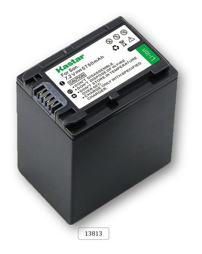 Bateria Mod. 13813 Para S0ny Dcr-pj5