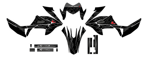 Calcomanias Stickers Honda Xr 150 Rojo