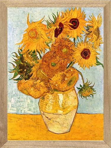 Van Gogh Girasoles , Cuadro , Arte, Pintura          P845