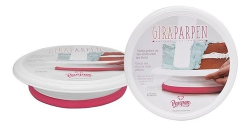 Imagen 2 de 6 de Bandeja Giratoria - Plato Base Para Tortas Giraparpen
