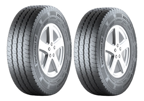 Paquete 2 Llantas 195r15 Continental Vancontact Ap 106/104r