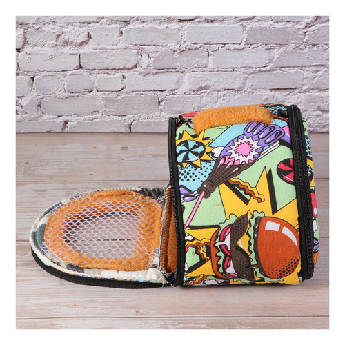Imagen 5 de 8 de 1 Bolsa Para Mascotas, Jaula De Viaje Para Hurones, Bolsos C
