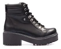 Comprar Borcegos Acordonados Plataforma Botas Dama Mujer Moda 6 Cuot