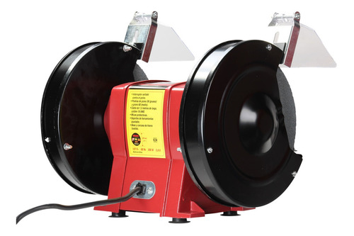 Esmeril De Banco 3/4 Hp Mikel's Con Micas Protectoras