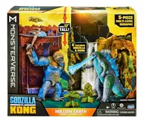 Comprar Set Godzilla Vs Kong Monsterverse Diorama Tierra Hueca Kaiju