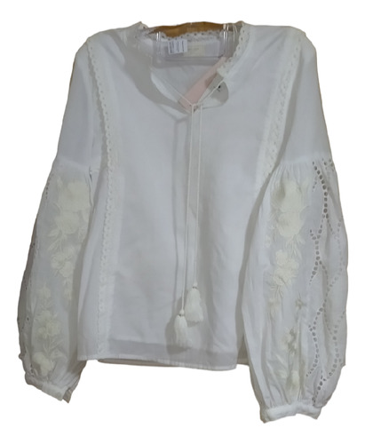 Blusa Urbana Haus Nueva ..talla L Blanca 