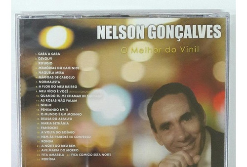 Cd Nelson Gonçalves O Melhor Do Vinil Novo Original Lacrado