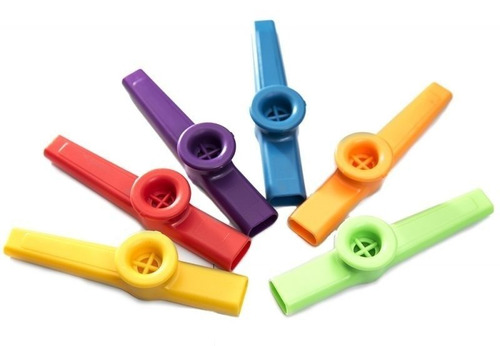Kazoo Plástico Stagg X Unidad Varios Colores