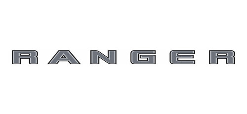 Adesivo Ford Ranger 2020 Emblema Faixa Tampa Traseira Ran141