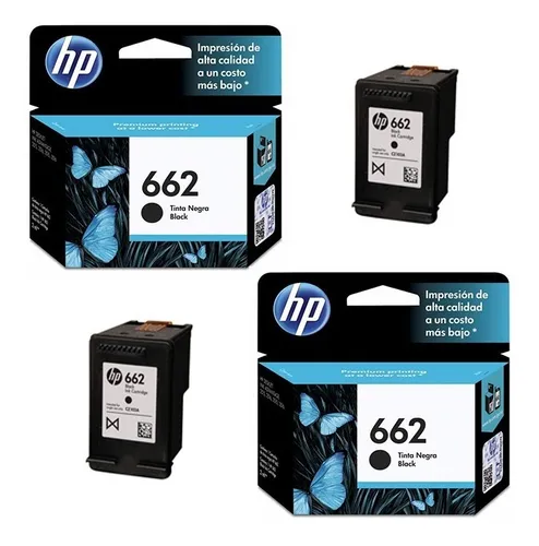 Cartucho 662 Original Color Para 2516 3515 4645 1015 + Tinta