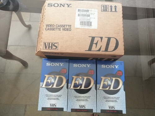 Vhs Caja Videocassette Sony