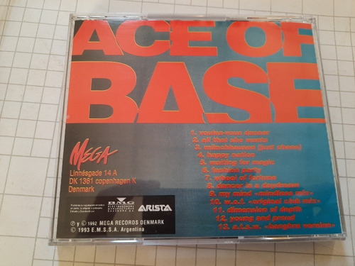 Ace Of Base - Happy Nation / Cd - Canada (Usado)