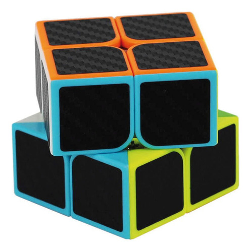 Cubo Mágico Tipo Rubik 2x2 Carbono