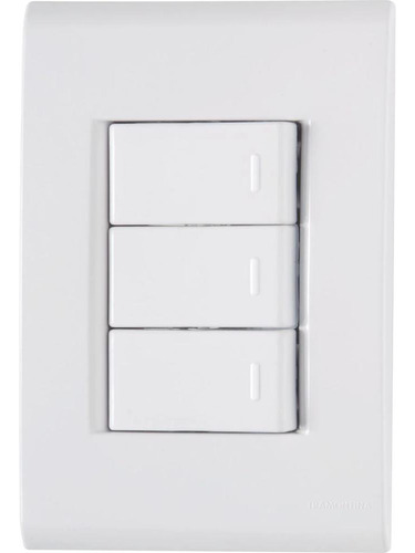 Interruptor Triplo Simples 10 A 250 V Liz Tramontina
