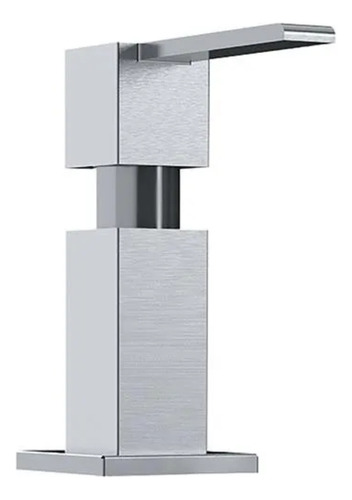Dosador De Sabão Aço Inox Escovado Quadrado - Franke