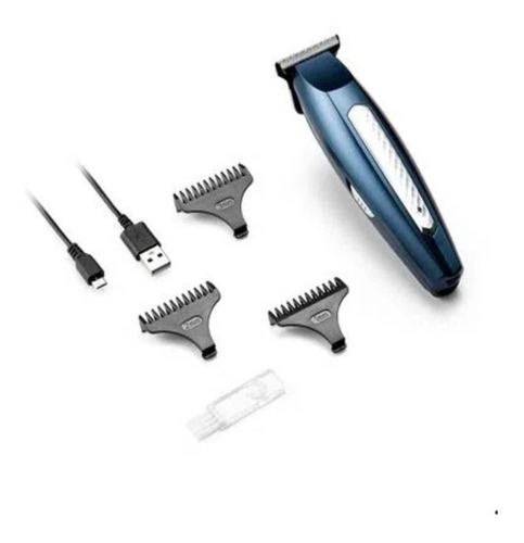 Maquina Cortar Cabelo Aparador Pelos Bateria Recarregável