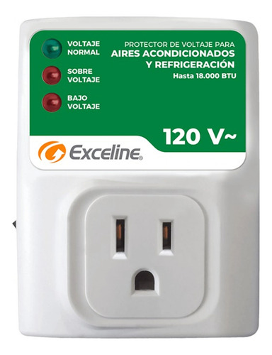 Protector Para Aire Acondicionado Enchufable 110v Exceline