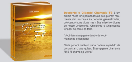 Imagem 3 de 3 de Livro Desperte O Gigante Chamado Fé | 4° Edição | Cléo R. R.