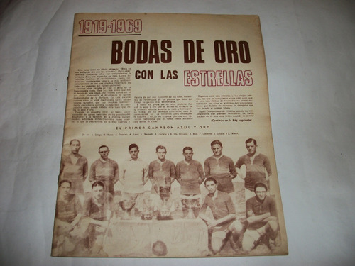 Asi Es Boca  *libro De Oro* 1919 - 1969 - Bodas De Oro