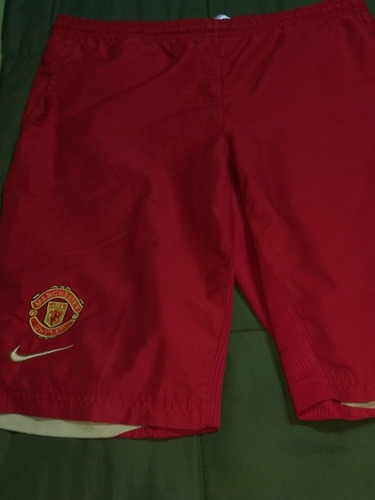 Pantalón De Fútbol Del Manchester Unaitd Nike (Usado)