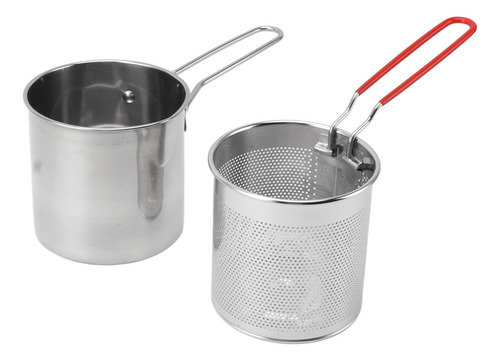 Cesta Para Freidora, Acero Inoxidable 304, Aceite Para Estuf