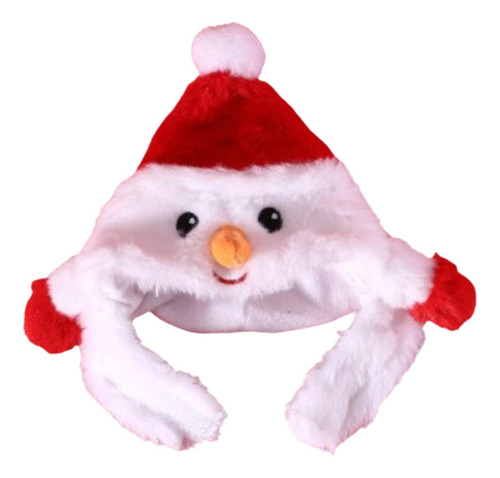 Gorro De Papá Noel Para Gato, Disfraz M Muñeco De Nieve