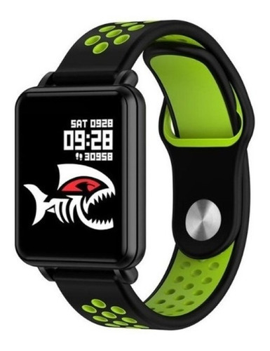 Colmi Smartwatch Land 1 Green Strap Fitness Full Touch